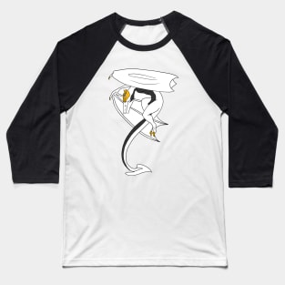 Drakengard White Baseball T-Shirt